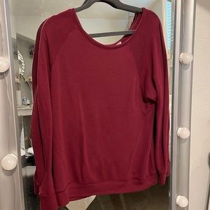 Red sweater! Super comfortable size small